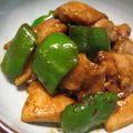 えっふぇる's cooksnap of when they made 鶏肉とピーマンのニンニク醤油炒め.