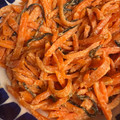 ひなコアラ's cooksnap of when they made レンジで簡単☆人参の塩昆布マヨサラダ。.