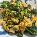 hirosabumi's cooksnap of when they made 小松菜とちくわの香ばし炒め.