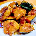 クック8GICC4☆'s cooksnap of when they made 簡単！かぼちゃと鶏肉の甘辛炒め.
