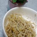 りりり♪'s cooksnap of when they made もやしのナムル　レンジver..