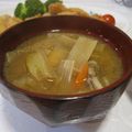 マッハママ's cooksnap of when they made お野菜たっぷり生姜でぽっかぽか味噌汁.
