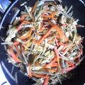 ゆっち's cooksnap of when they made 油揚げ入りきんぴらごぼう.