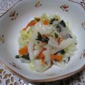 miketa's cooksnap of when they made 白菜とわかめのホットサラダ.