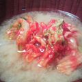 ★ひいらぎ★'s cooksnap of when they made めちゃ旨☆ｷﾑﾁ味噌汁*^O^*.