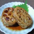 ☆ゅぅmama☆'s cooksnap of when they made レンコンの挟み揚げ甘辛.