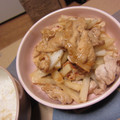 scheng's cooksnap of when they made 簡単　長いもの豚挽きポン酢.