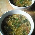 母ちゃん☆'s cooksnap of when they made ★朝カレーは重いから豆乳入りカレー雑炊★.