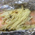 はっぴーはりぼ's cooksnap of when they made 鮭ときのこのあっさりホイル焼き.