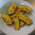 ゆりYO船長's cooksnap of when they made かぼちゃのにんにくソテー☆.