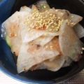 жゆきにゃж's cooksnap of when they made 大根ときゅうりの白だし梅和え.