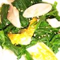 はいりほう's cooksnap of when they made ホウレン草と竹輪のごまポン酢和え.