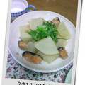 シモカノ's cooksnap of when they made 塩鮭と大根と練り物の炒め煮。.