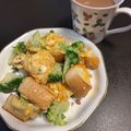ほか弁ママ's cooksnap of when they made 朝寝坊リカバー★スクランブルトースト作戦.