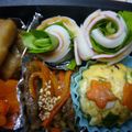 白いカピバラ's cooksnap of when they made お弁当おかず★ちくわカニカマレタス巻き.