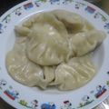 よちりんの娘's cooksnap of when they made 家にあるもので●手作りスープ水餃子●.