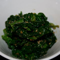 うーたん1014's cooksnap of when they made ほうれん草の胡麻和え＠ほんのり味噌風味.