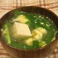 ＭＩＫＩＲＵＮＲＵＮ's cooksnap of when they made にらと豆腐のかき玉汁.