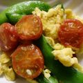 maruru-nn's cooksnap of when they made スナップエンドウの卵炒め.