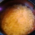 cocofamous's cooksnap of when they made 豆腐と卵のスープ.