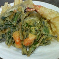 minakon's cooksnap of when they made にらと海老のかき揚げ.