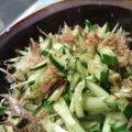断じて趣味じゃない。's cooksnap of when they made みょうがとキュウリのさっぱりサラダ.