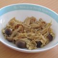 もんしゅしゅ's cooksnap of when they made ゴーヤとエノキの大葉にんにく醤油煮.