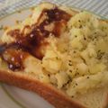 はっさく大福839's cooksnap of when they made さくさく☆ころころコロッケトースト.