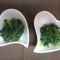 APPLEN's cooksnap of when they made 簡単美味しい☆春菊の胡麻和え.