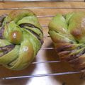あるる345's cooksnap of when they made 抹茶あんパン♪.