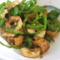 misena's cooksnap of when they made ✿簡単✿ちくわ＆ピーマンのオイマヨ炒め.