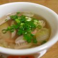 ラク～る's cooksnap of when they made 白菜と干し海老の春雨スープ.
