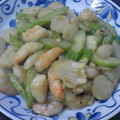えつおくん's cooksnap of when they made セロリとシーフードの塩炒め.