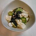 hirotans's cooksnap of when they made もずく豆腐サラダ.