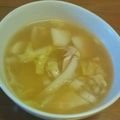 ＊まめゴマ＊'s cooksnap of when they made 冬野菜でほっこり☆里芋と白菜の味噌汁.