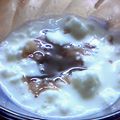 のんぞみん's cooksnap of when they made 本当の雪から作ろう♪スノーアイスクリーム.