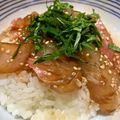 みーふー1789's cooksnap of when they made 真鯛の漬けどんぶり.