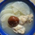 クックMLGVKK☆'s cooksnap of when they made 大根と手羽元の塩煮.