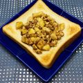 にきけん's cooksnap of when they made バナナ・くるみ・黒蜜でコク深和トースト♬.