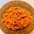 azbjbn's cooksnap of when they made 人参のナムル◎作り置き、お弁当に♪.