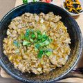 ちいさん's cooksnap of when they made 旨い♪挽肉のあんかけ丼♡.