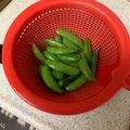 akoママクック's cooksnap of when they made スナップエンドウの筋取り、茹で方.