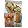 horseland's cooksnap of when they made 🍞食パンの端っこで、ご馳走ピザトースト.
