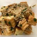 nonkodon's cooksnap of when they made 厚揚げとえのきの生姜あんかけ.