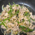 あっつあっつん's cooksnap of when they made 豚とたまねぎとピーマンの甘辛炒め.