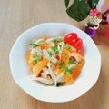 Newチヨコっと♪'s cooksnap of when they made ささみとオレンジのマリネ.