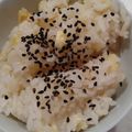 男の子4人のママもっち's cooksnap of when they made 割烹白だしでだしうま栗ご飯 2合・3合.