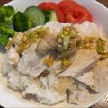 ハム屋さん's cooksnap of when they made 炊飯器で簡単！絶品！カオマンガイ♪.