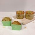 ぉりつ's cooksnap of when they made ♠抹茶ホワイトチョコマフィン♠.