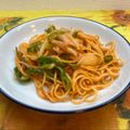 horseland's cooksnap of when they made スパゲッティトマトケチャップ炒め.